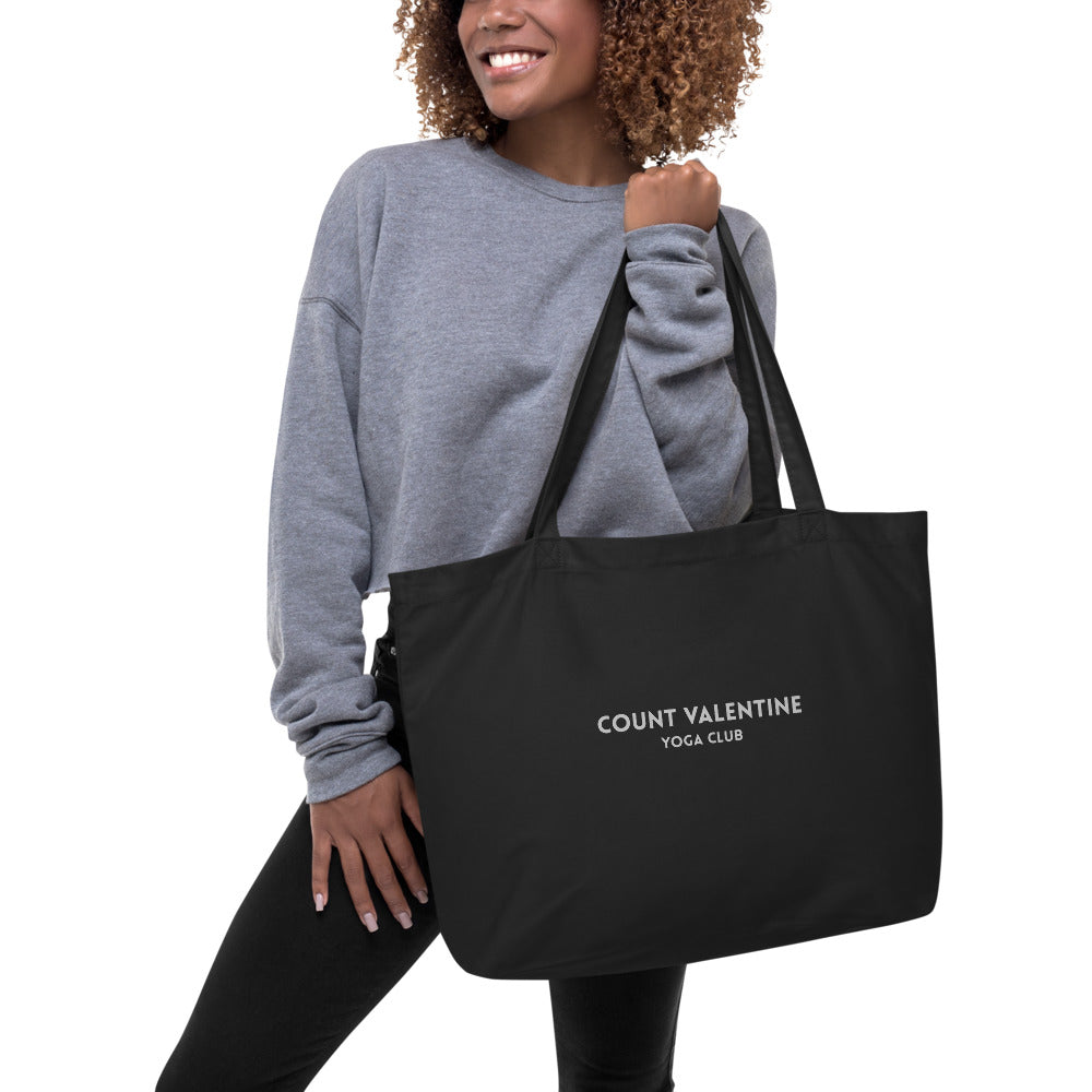Carry-All Organic Tote Bag - Yoga Club